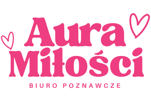 Logo biura poznawczego Aura Miłości - miejsce, które łączy ludzi w prawdziwe związki